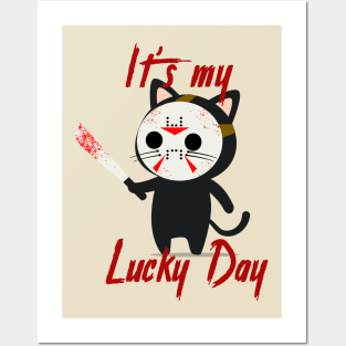 Lucky Friday the 13th Posters and Art